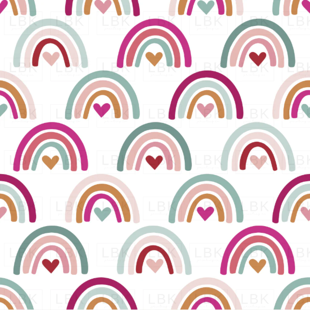 Love Doodles Rainbow Multicolor