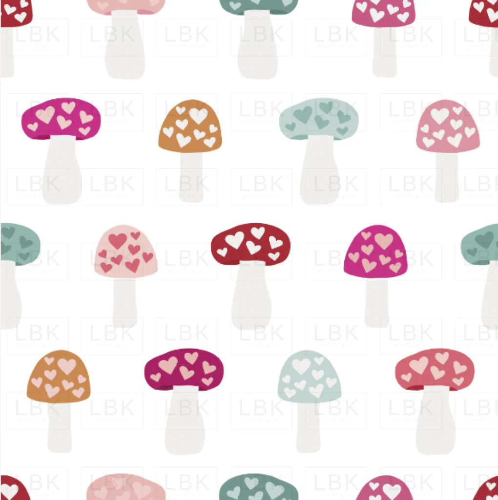 Love Doodles Toadstools Multicolor