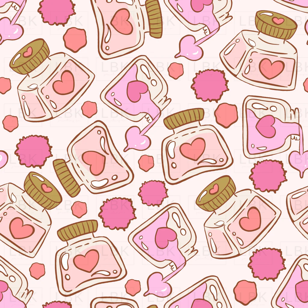 Love ink Valentines Pattern