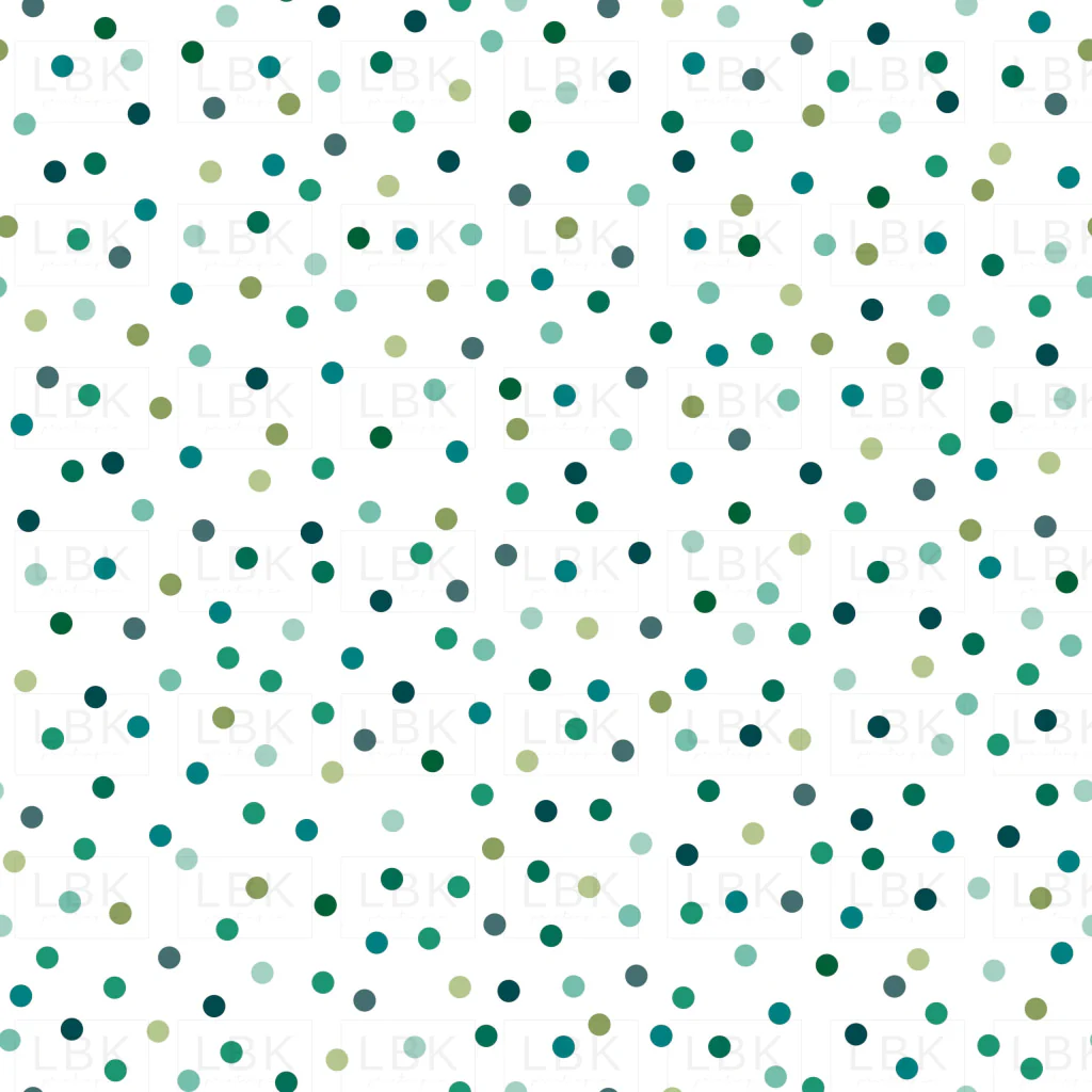 Lucky Day Mini Dots on White