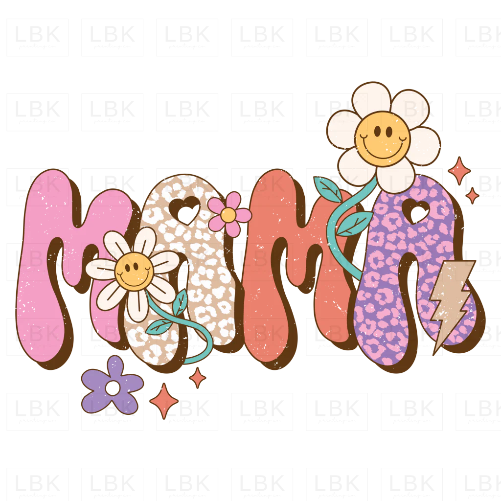 Mama - Groovy- DTF