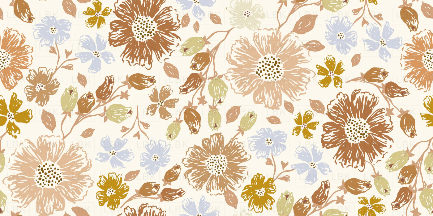 Martine Flower blue