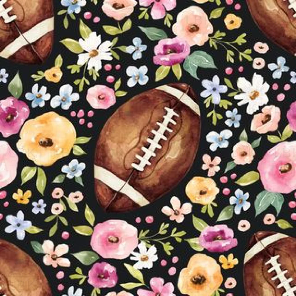 Melody_Football_Floral_Black