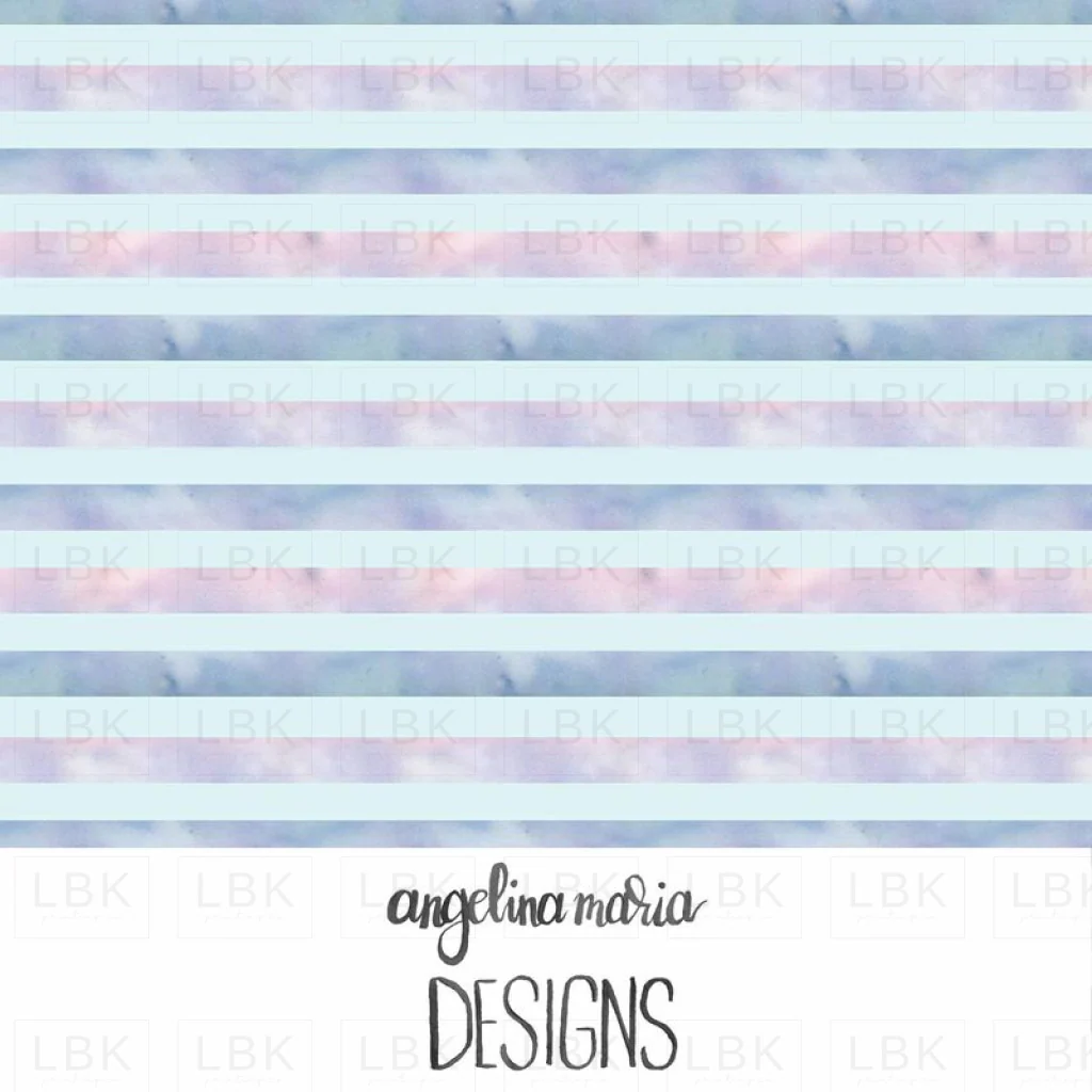 mermaid stripe seafoam
