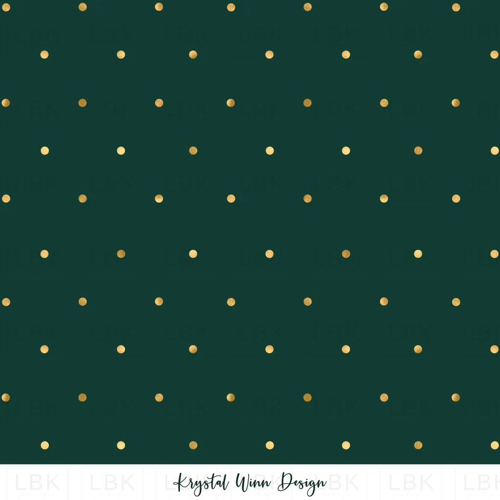 Merry Little Dot Emerald
