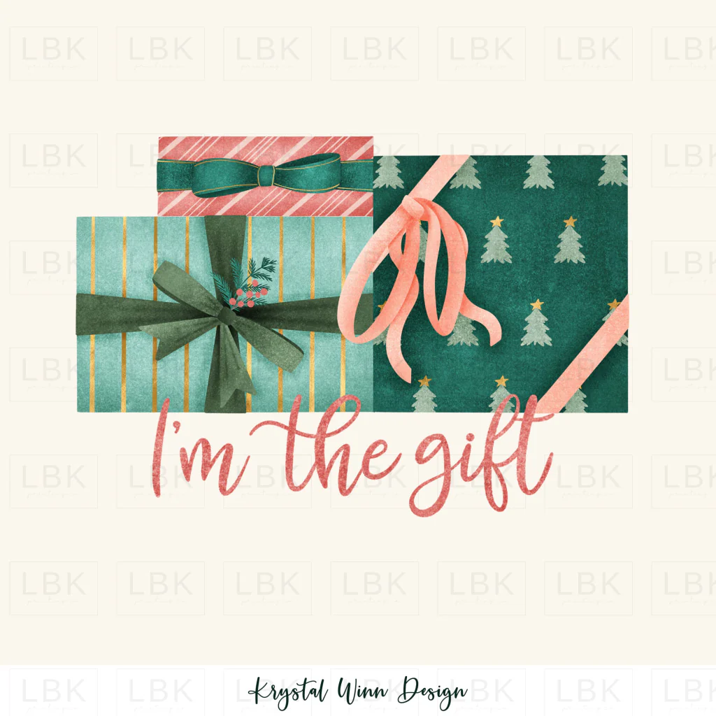 Merry Little Panel- I'm the Gift