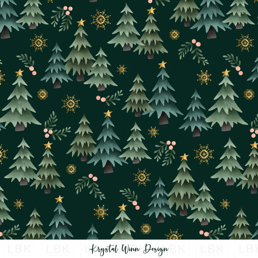 Merry Little Tree Farm Emerald