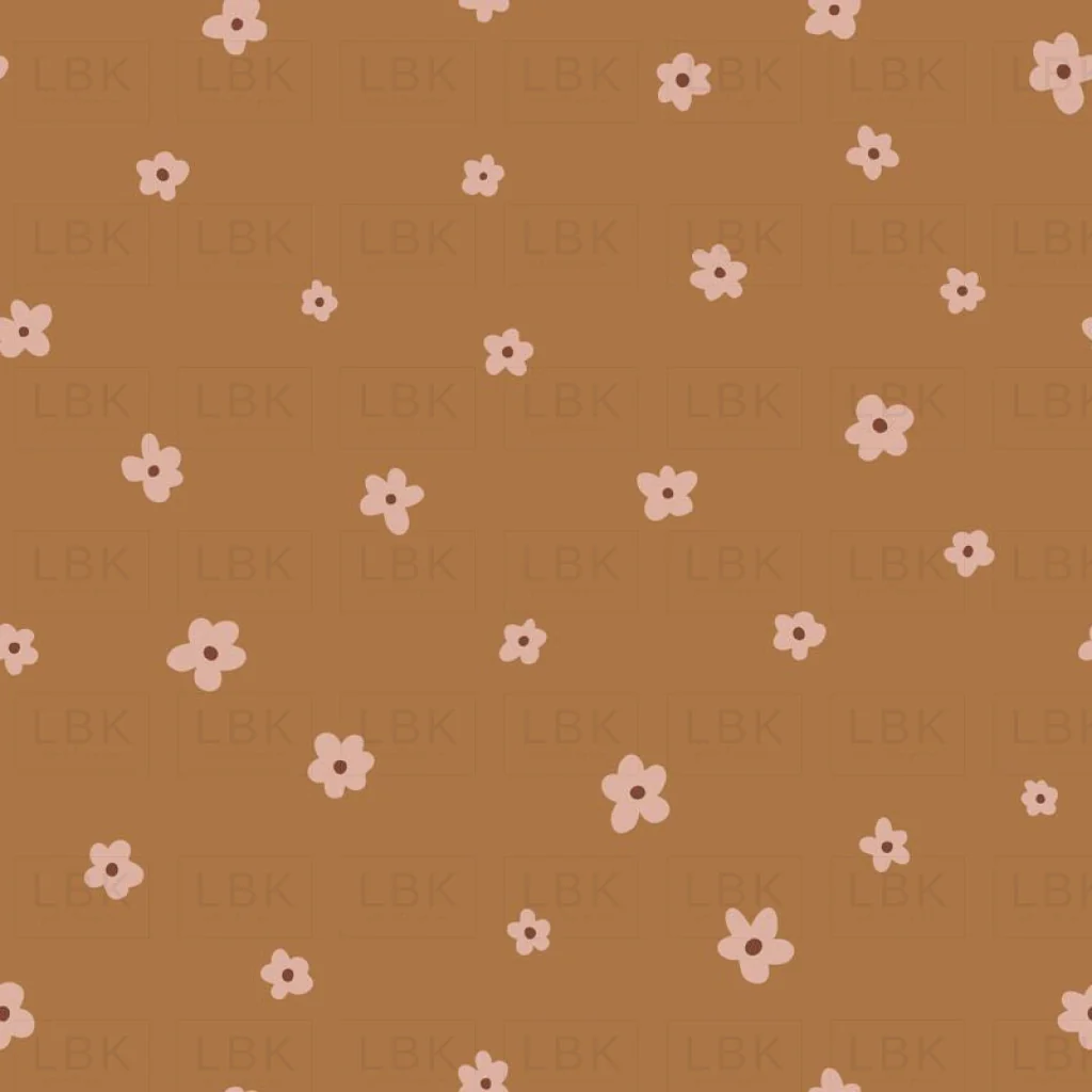 mini florals - saddle mauve