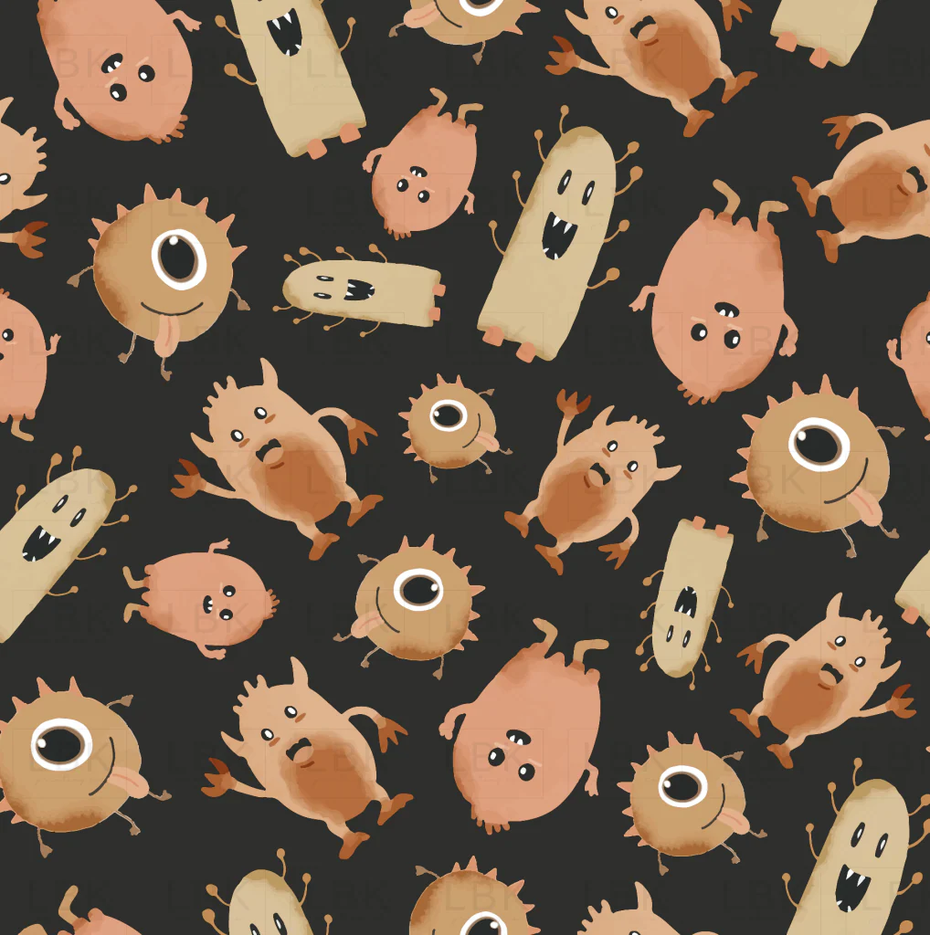 MONSTER BABIES IN DARK