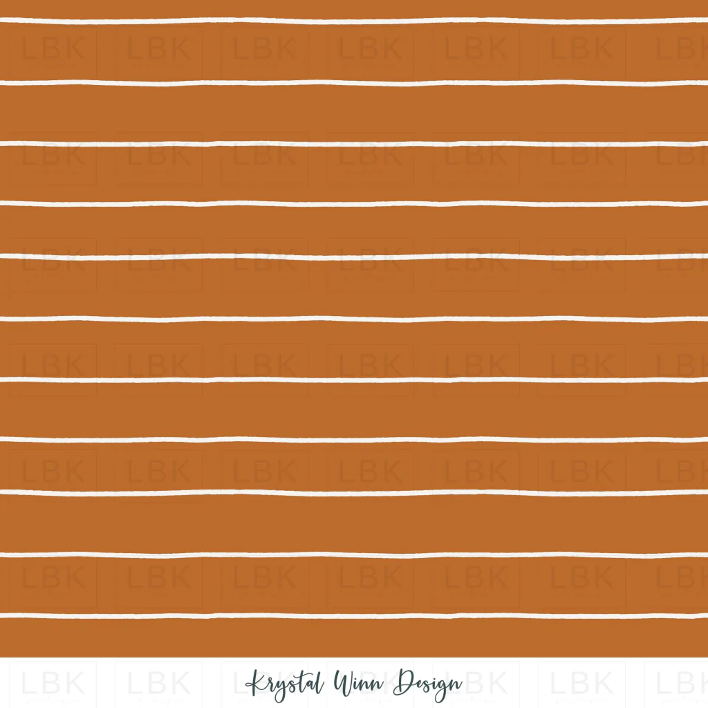 Mr Golden Sun Horizontal Stripe Orange