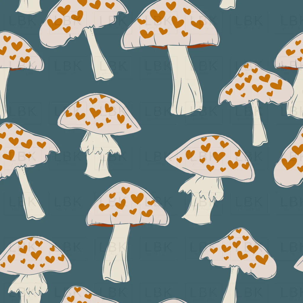 Mushroom Love in Blue Steel01
