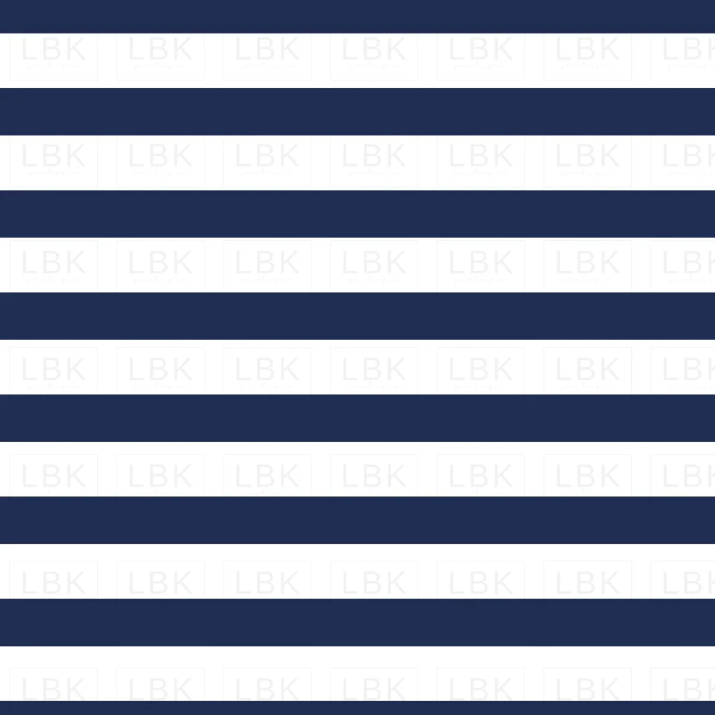 Navy Blue and White Stripe