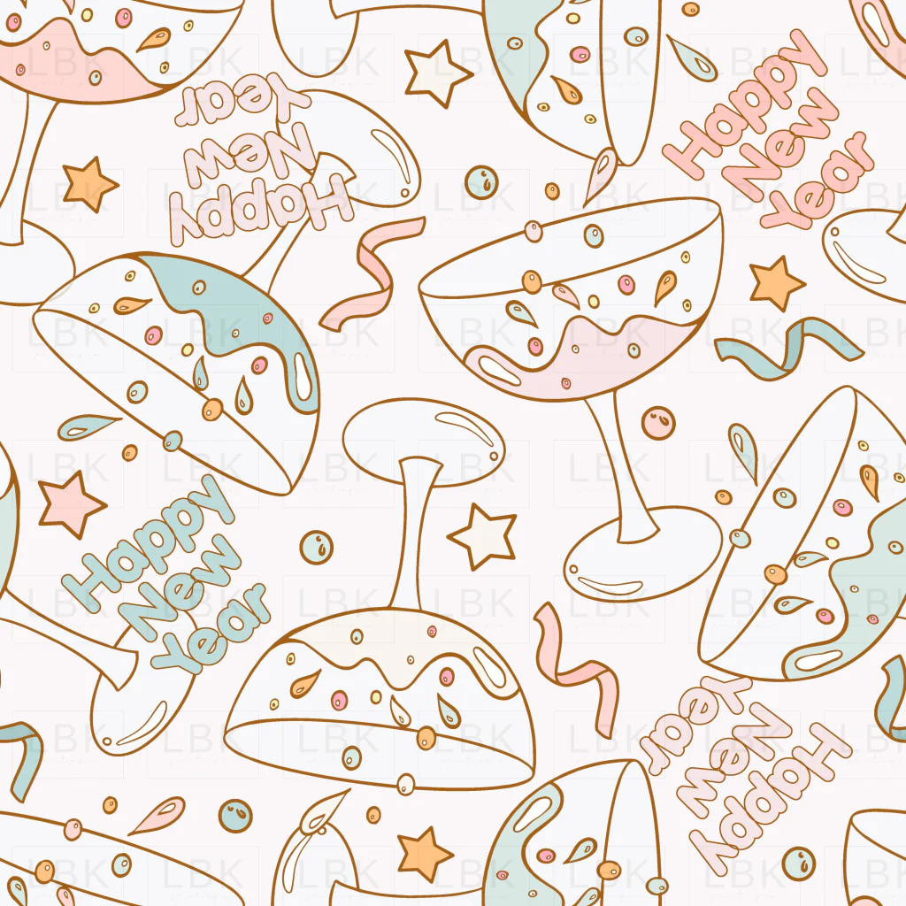 New Year pattern light