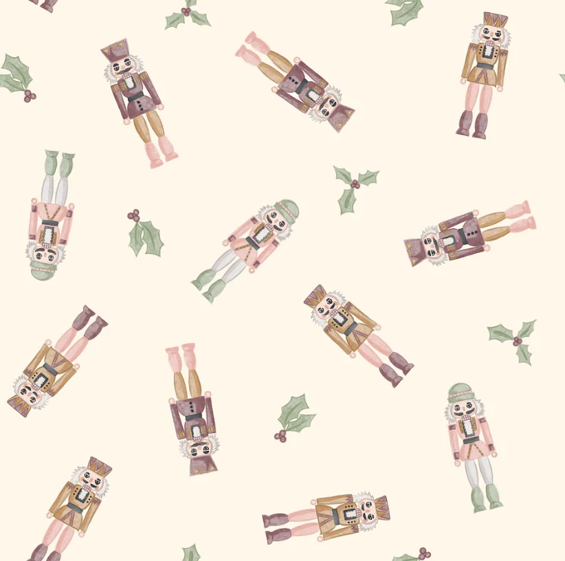 Nutcrackers tossed- sugar plum- cream