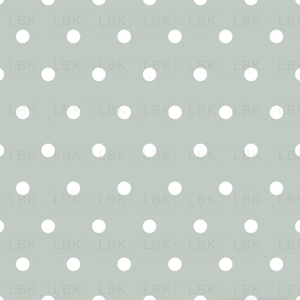 October Moon Dots Blue