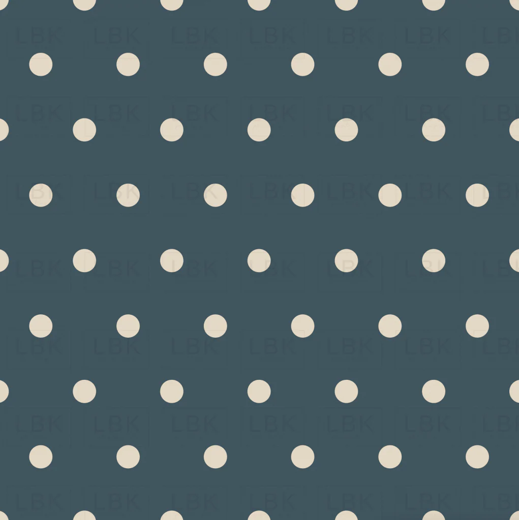 October Moon Dots Night Blue