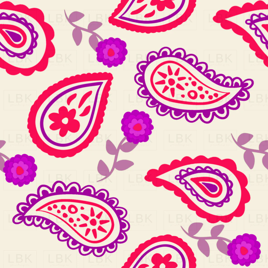 Paisley Red