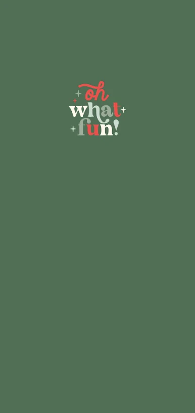 Panel_Oh what fun- Green