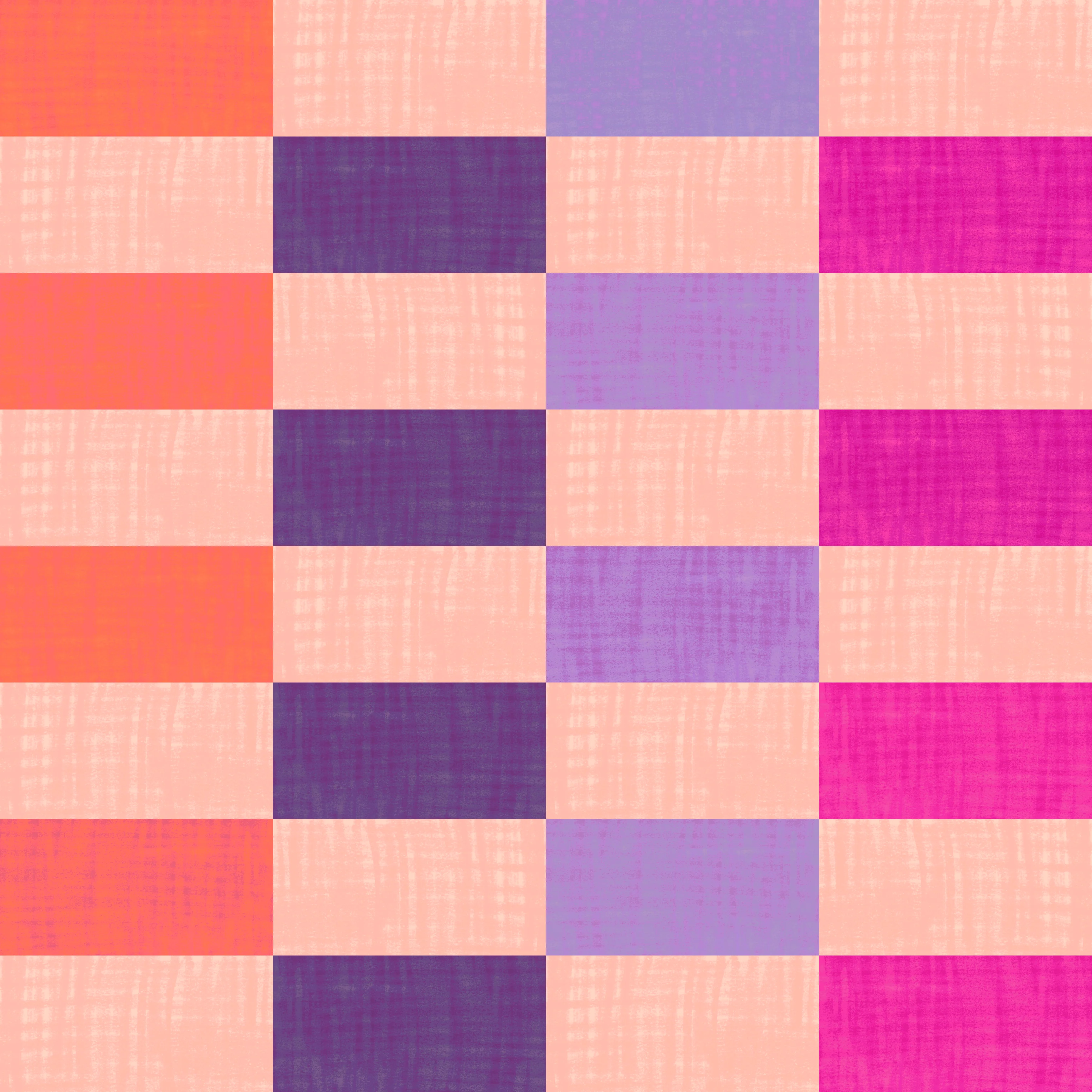 Pastel orange multi rec check