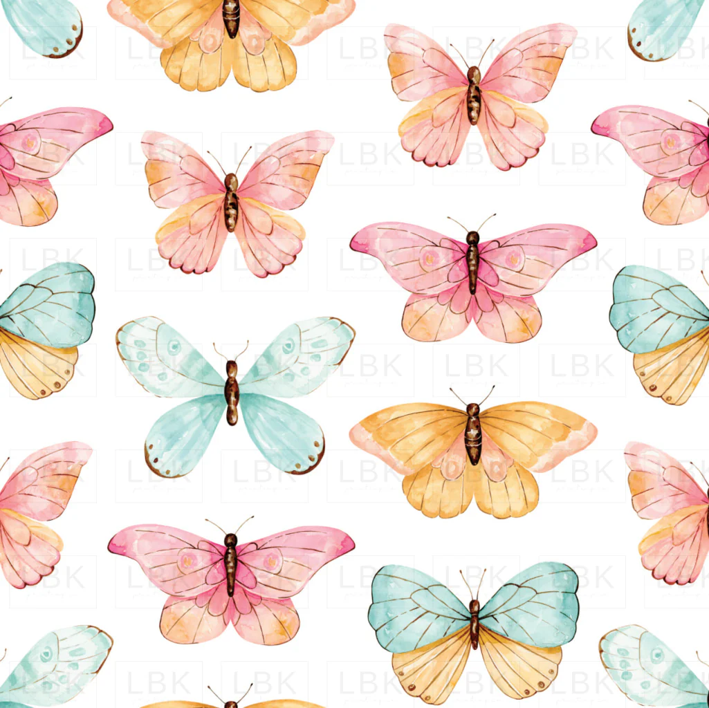 Penelope Butterfly Rows White
