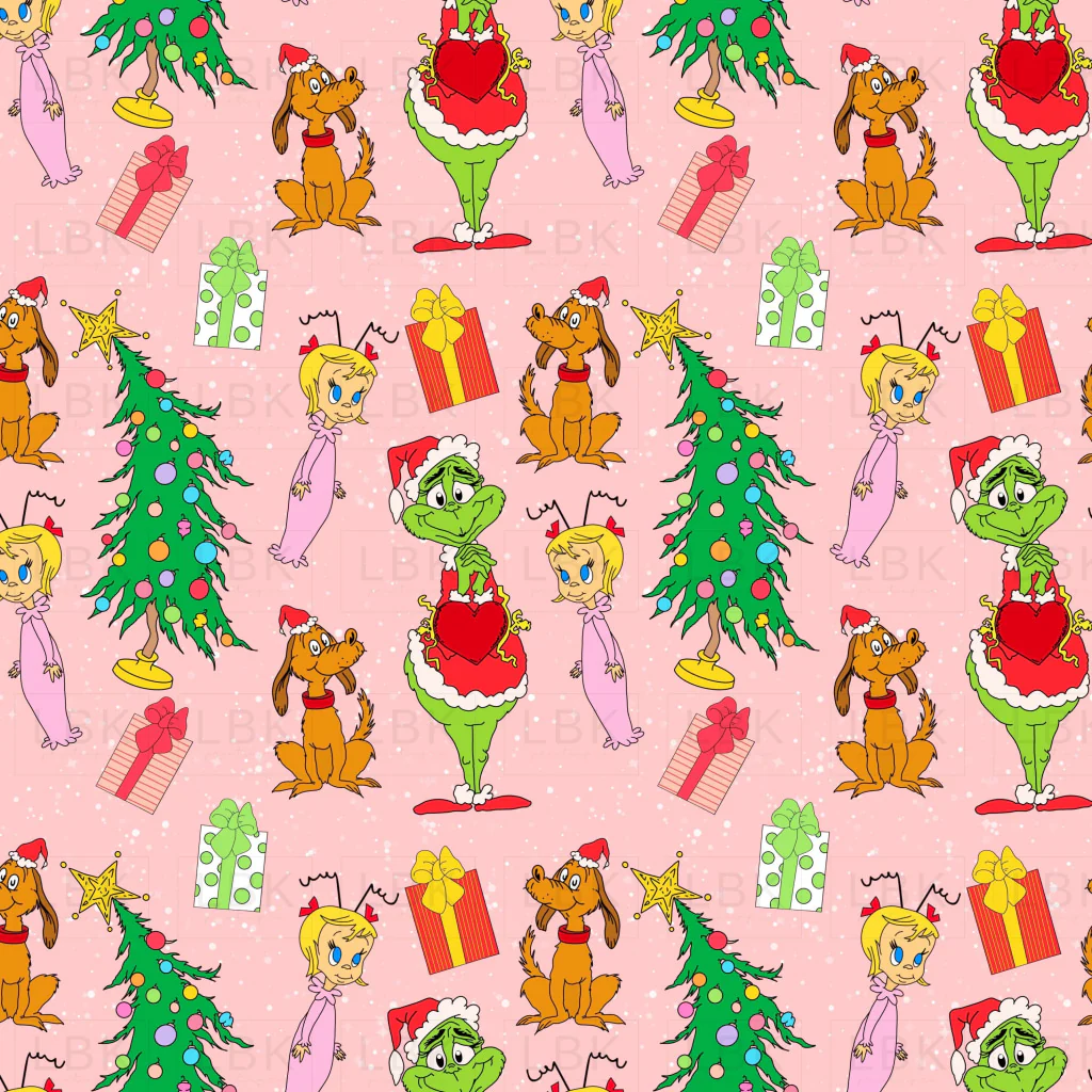 Pink green guy