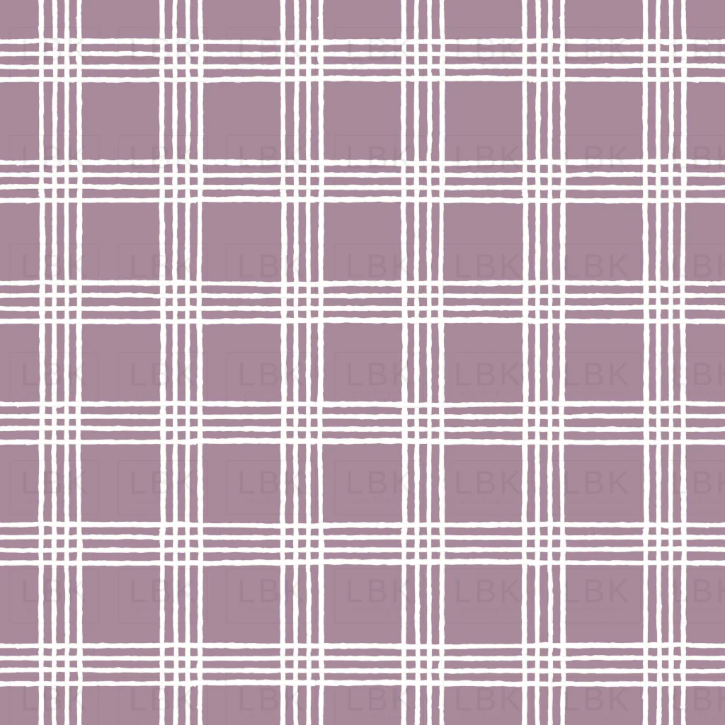 PLAID IN LAVENDER