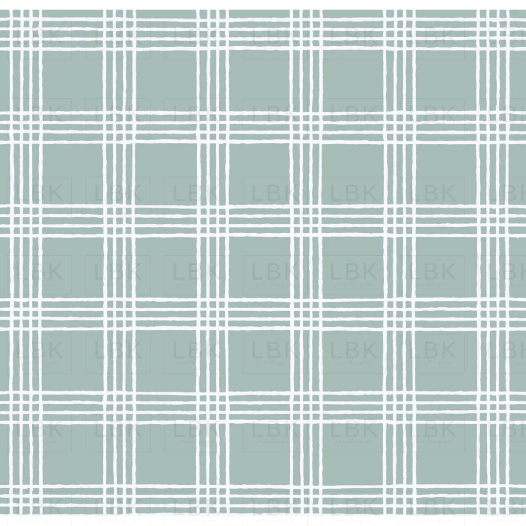 PLAID IN POWDER BLUE