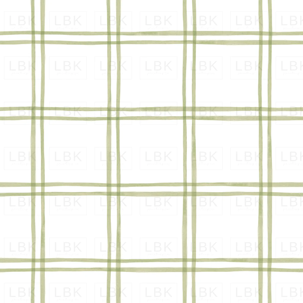 Plaid Small Green
