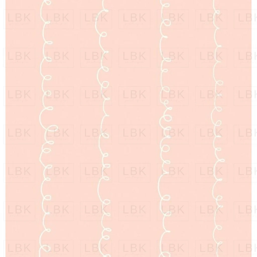 Playful Spring Doodle Swirls (Pink)
