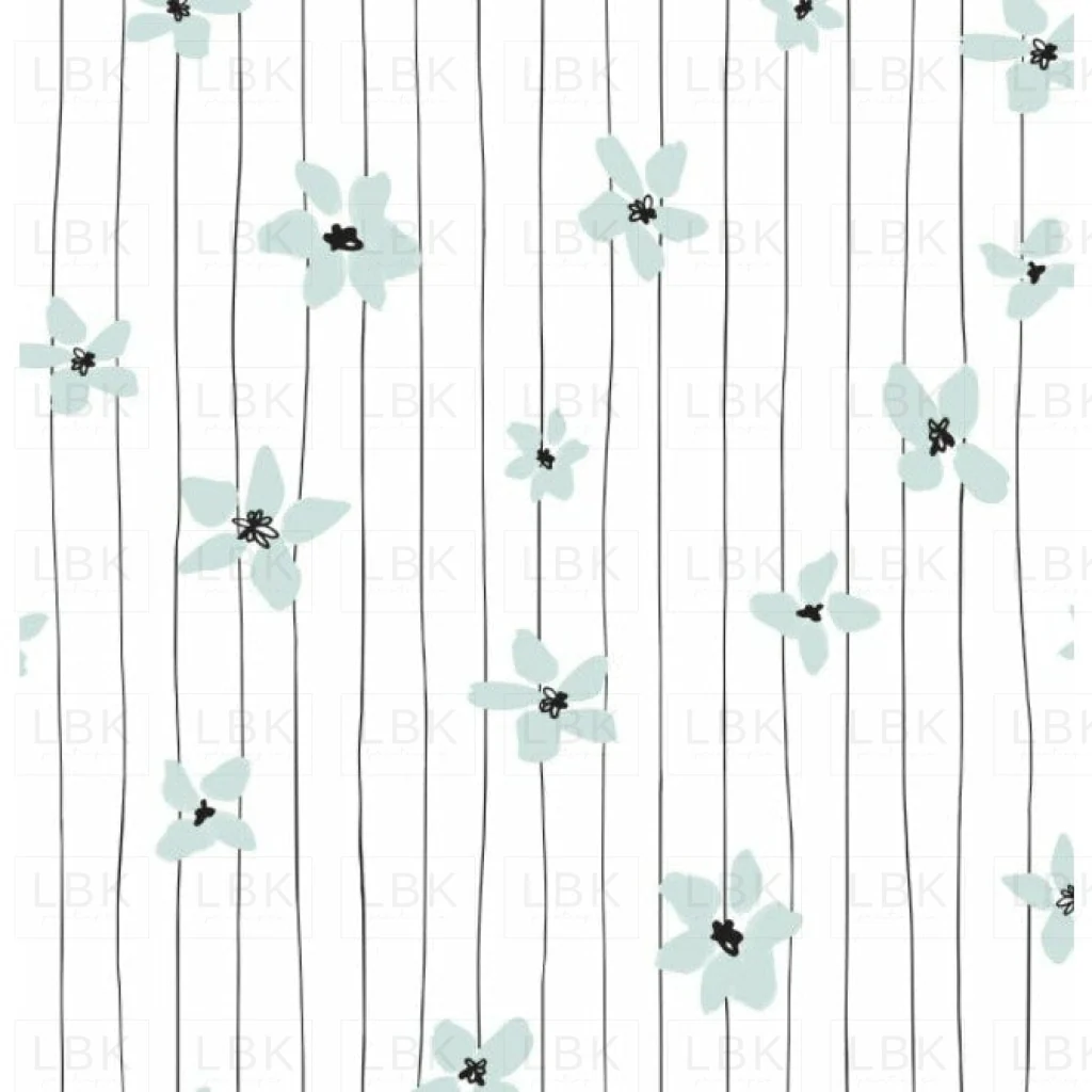 Playful Spring Floral Lines