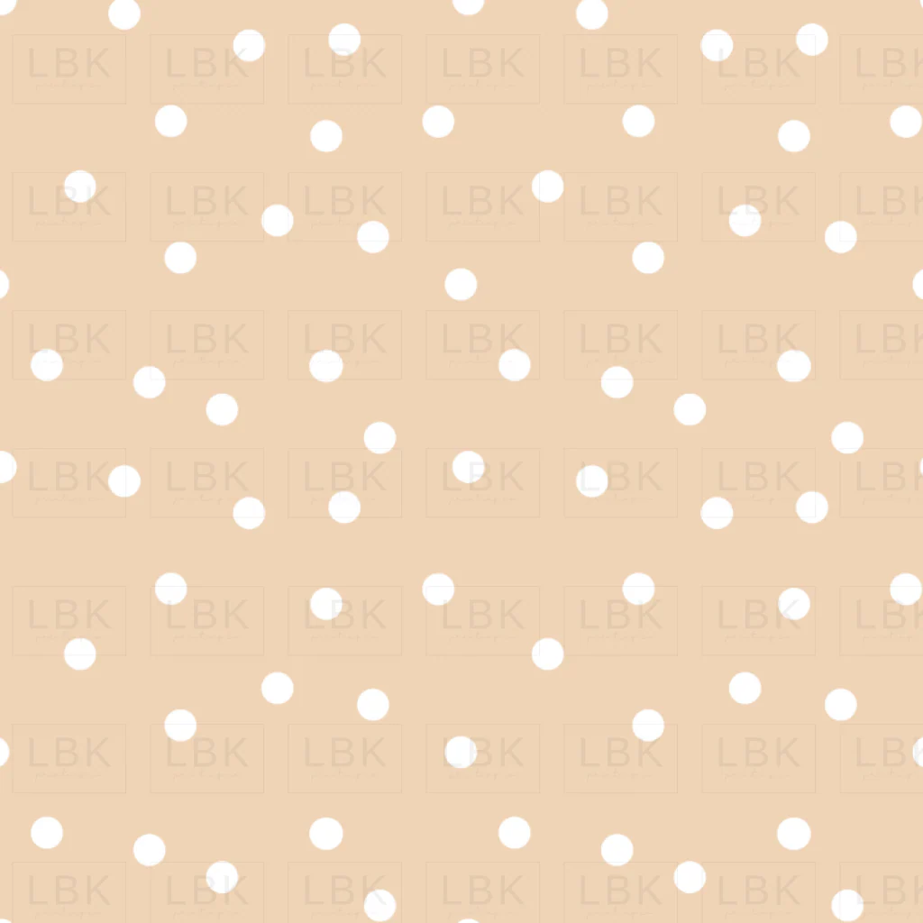 Polka Dot Barely Beige
