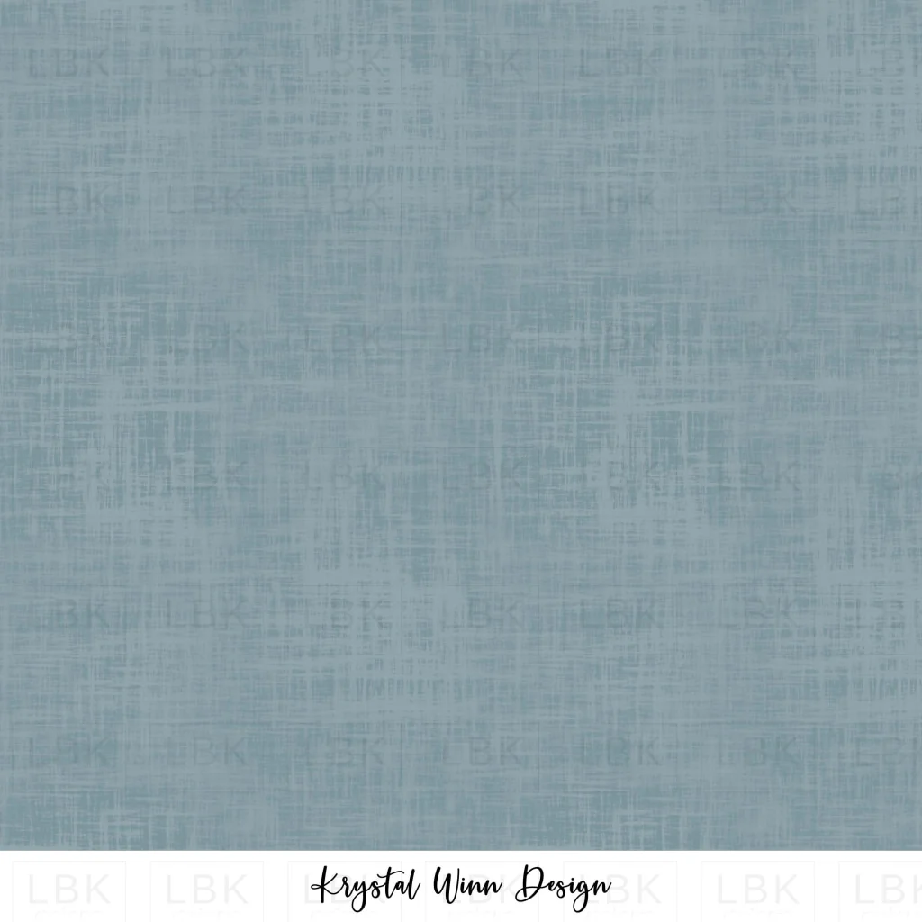 Ponies + Peonies Textured Solid Blue