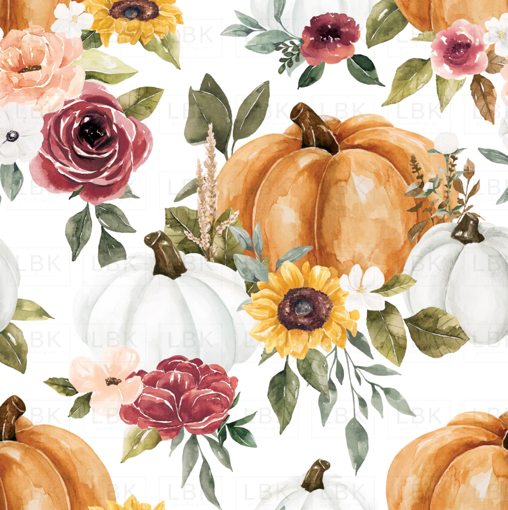 Pumpkin Bouquet White