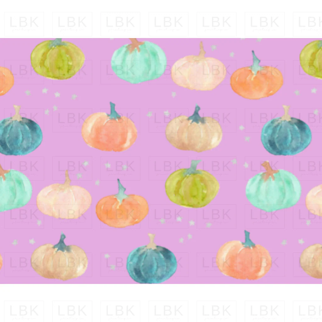 pumpkin fall star purple