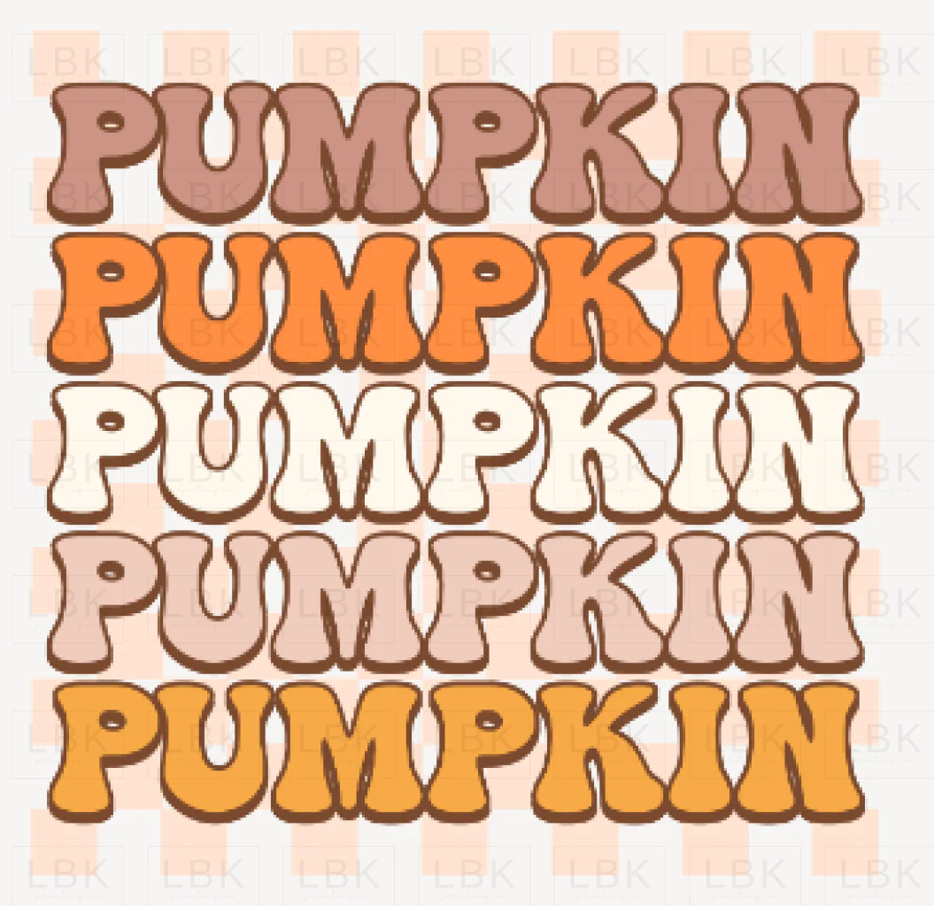 Pumpkin - Groovy- DTF