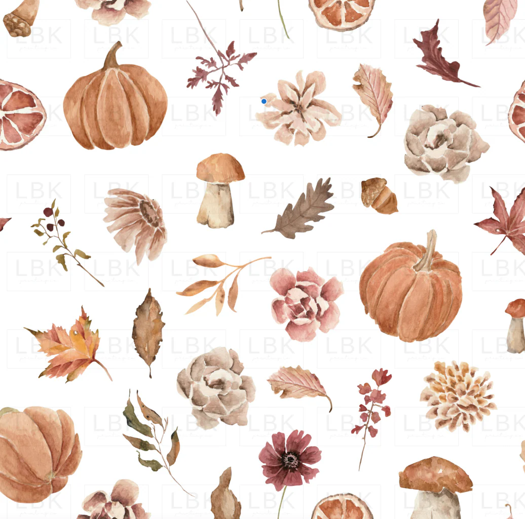 Pumpkin Leaves Fall Foliage