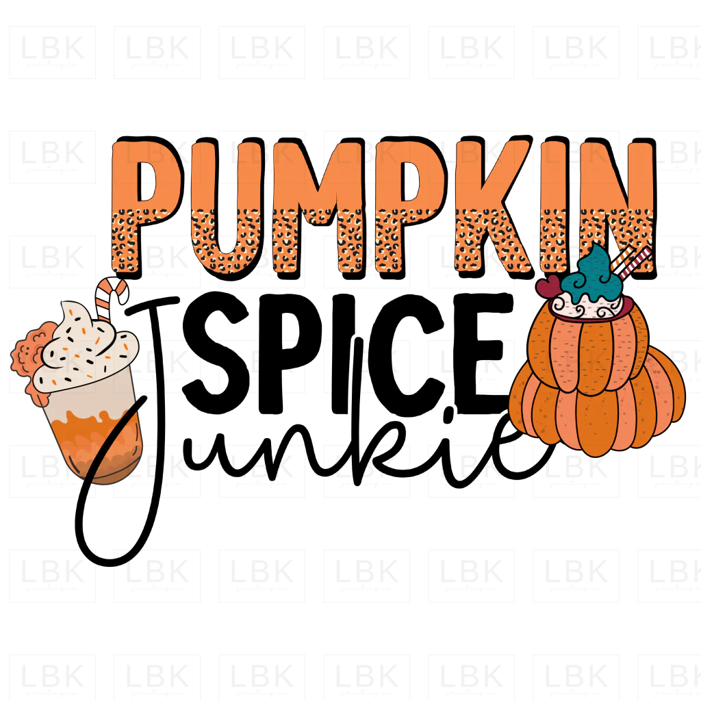 Pumpkin Spice Junkie - Coffee- DTF