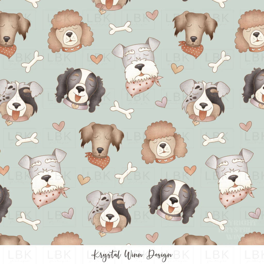 Puppy Love Doggies mint