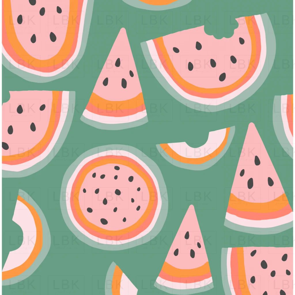 Rainbow Green Melon