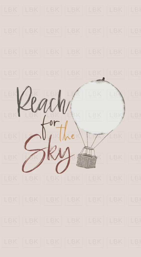 REACH FOR THE SKY PANEL IN SAND