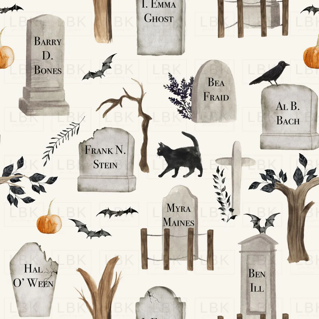Rest in Pieces Halloween Cemetery