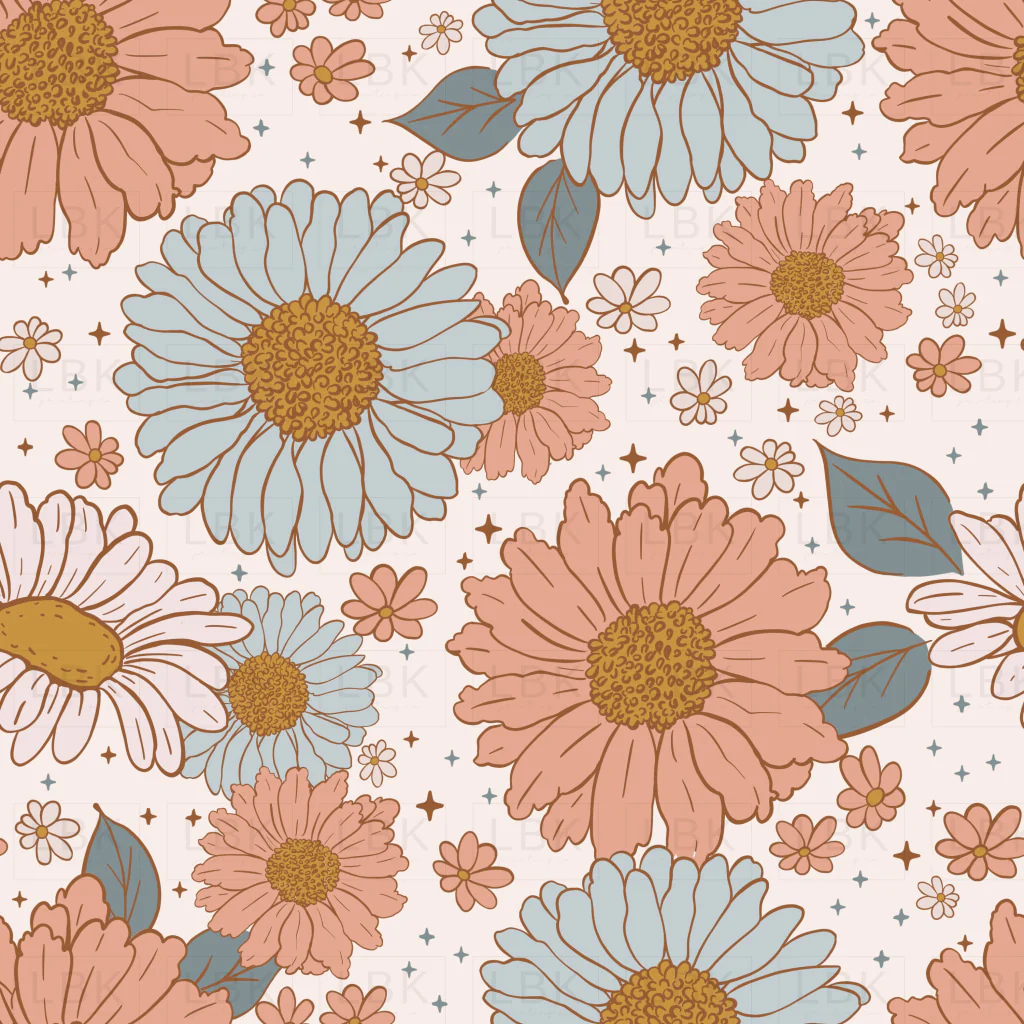 Retro Daisy Pattern_Laeticia