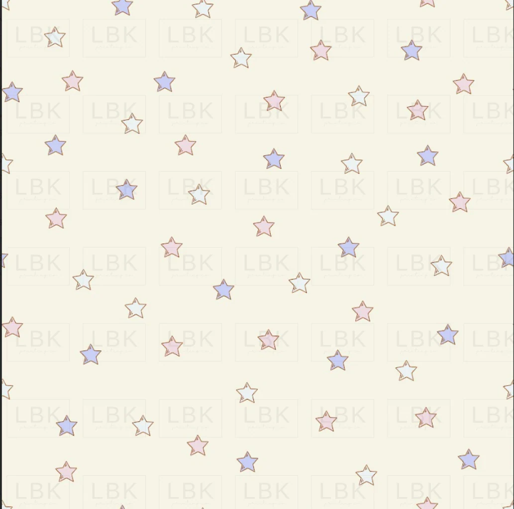 retro easter stars