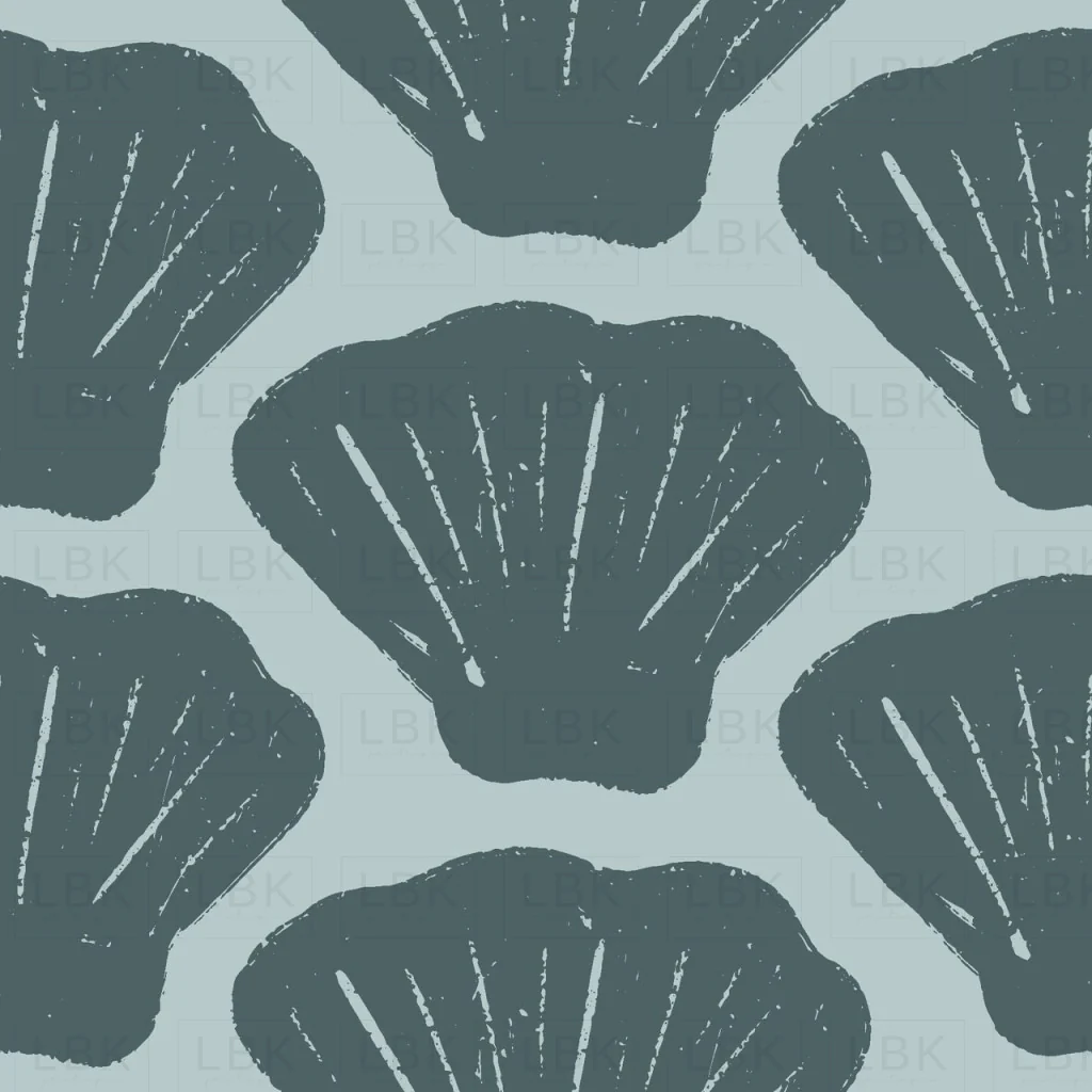 Scallop Shells_Blue