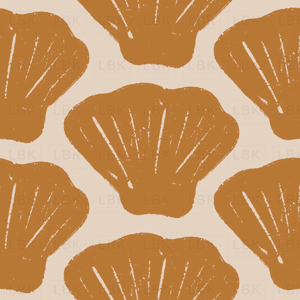 Scallop Shells_Orange