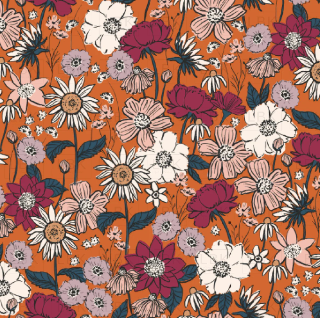 Scarlet Autumn in Pumpkin