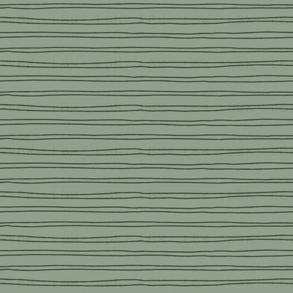 scribble stripe- dark sage green