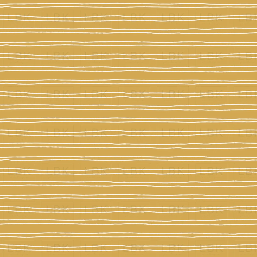 Scribble Stripe- Mustard