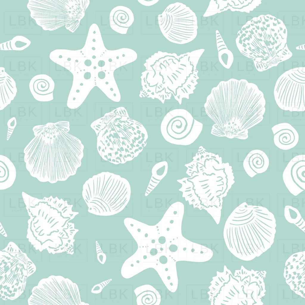 Sea shells in Green