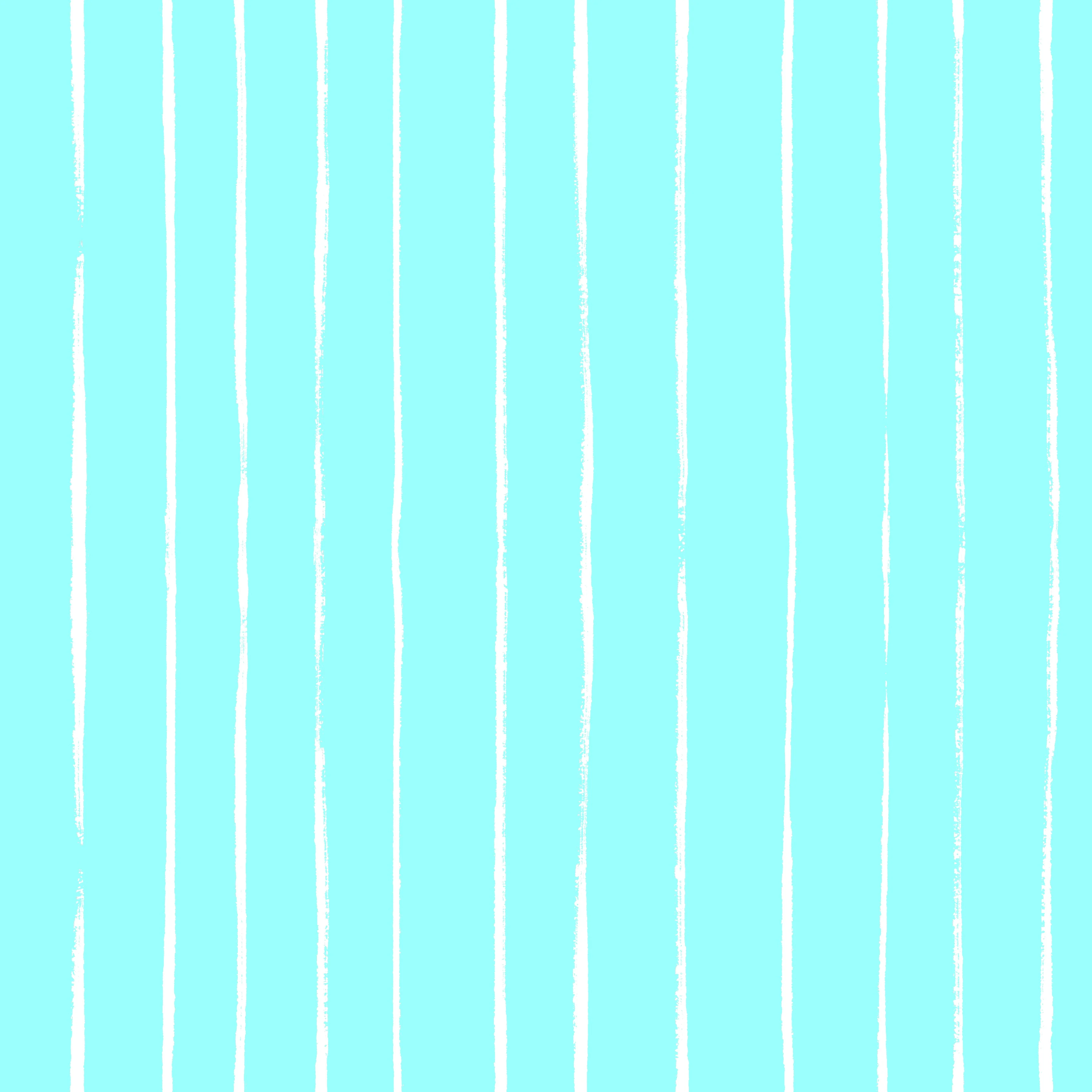 Skinny line stripe bright aqua